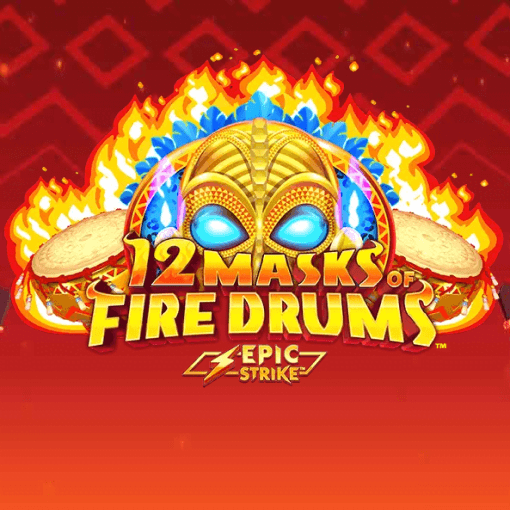 12 Masks of Fire Drums