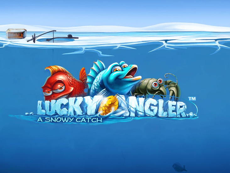Lucky Angler: A Snowy Catch